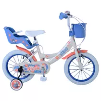 Volare Disney Stitch gyerek bicikli, 14 colos, két fékrendszerrel - SportSarok